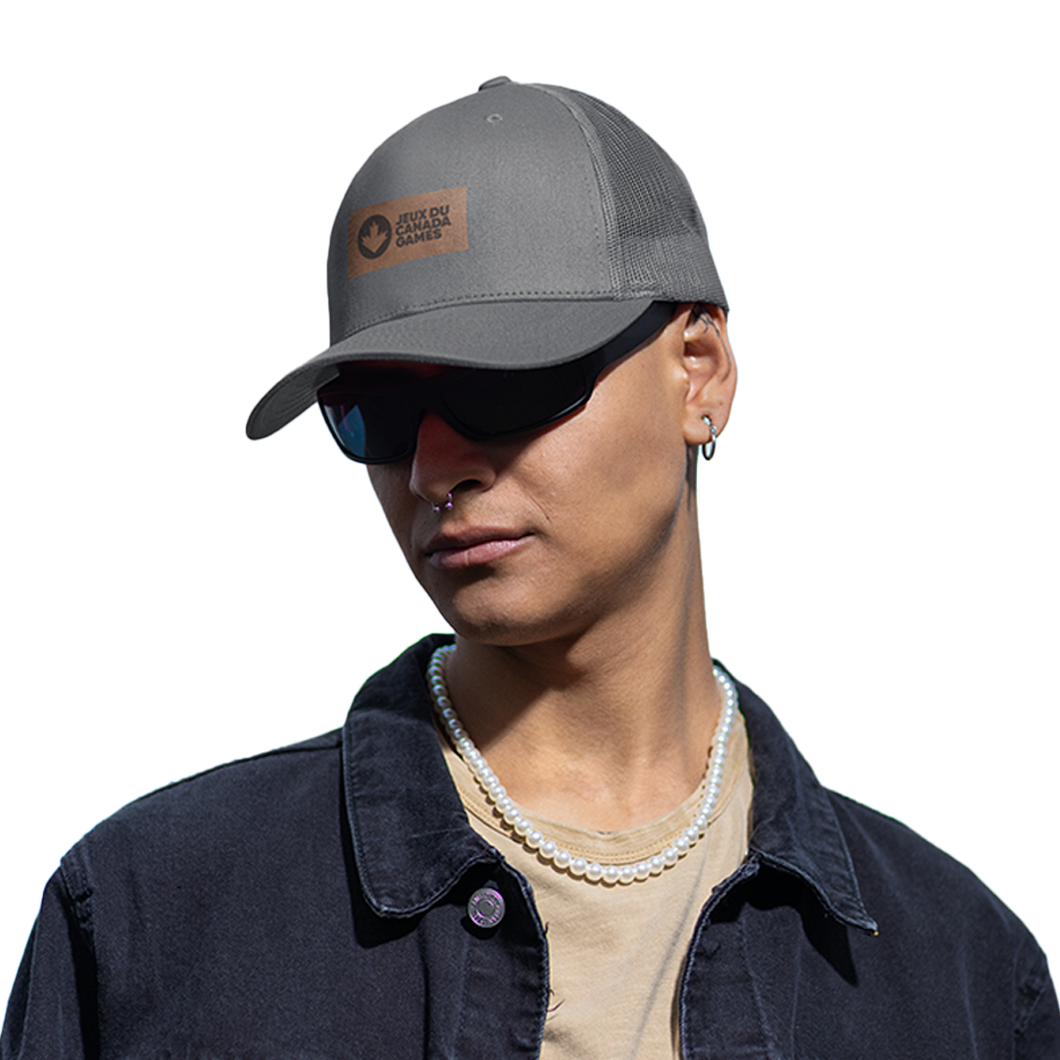 Carbon Linen Hat