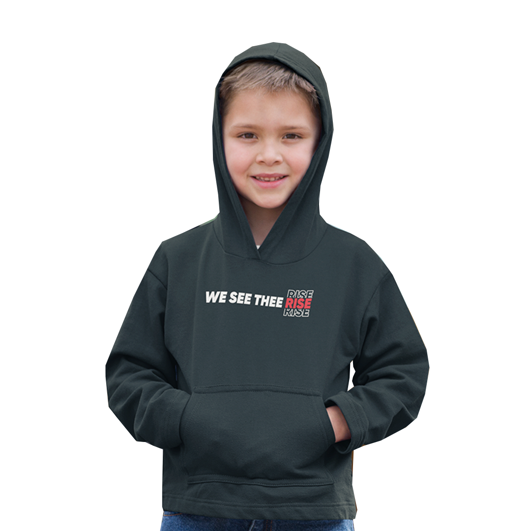 English Tagline Hoodie - Youth
